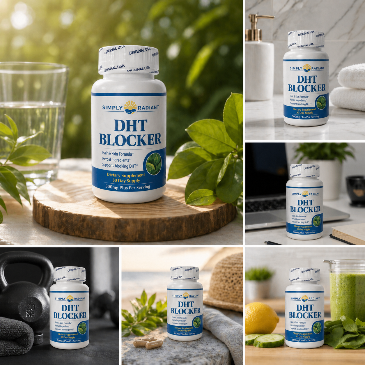 DHT BLOCKER 🌱 ⎥Crecimiento Capilar en Cápsula